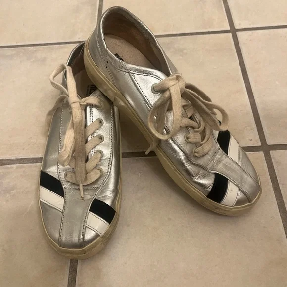 RE/DONE 70’s low stripe sneaker size 38 made in Italy - Picture 2 of 6